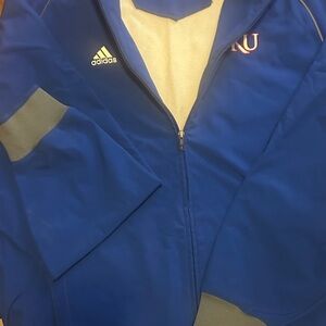 Adidas Royal Blue and Gray Jacket